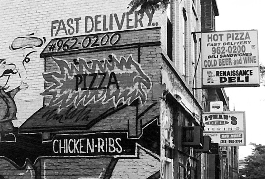 Family Finest Detroit Style Pizza Hand Painted Sign Inspiration