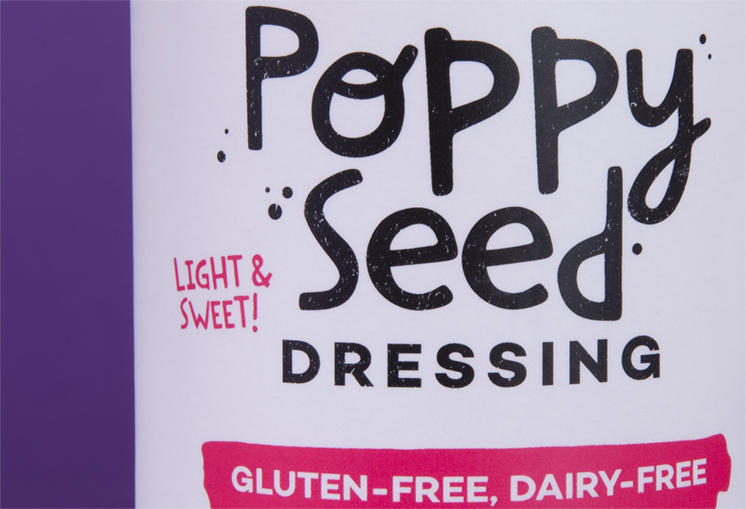 Inspired Organics Poppy Seed Dressing Copy Details Close Up